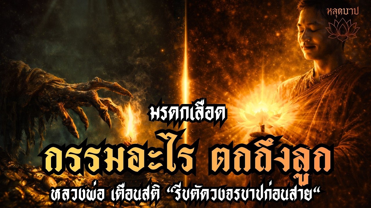 กรรมชั่วที่ตกถึงลูกหลานไม่จบสิ้น หลวงพ่อฤาษีลิงดำเตือนสติ 
