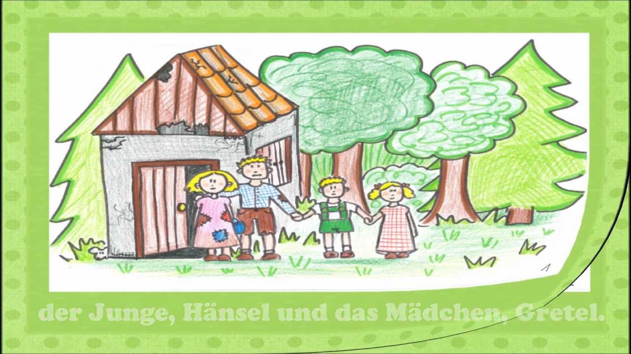 Hänsel und Gretel  (einfache Version des Märchens der Gebrüder Grimm)