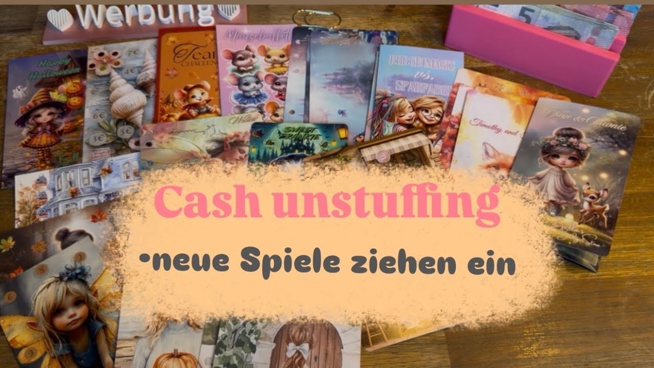 Cash unstuffing mit richtig vielen Challenges // neue Challenges ziehen ein