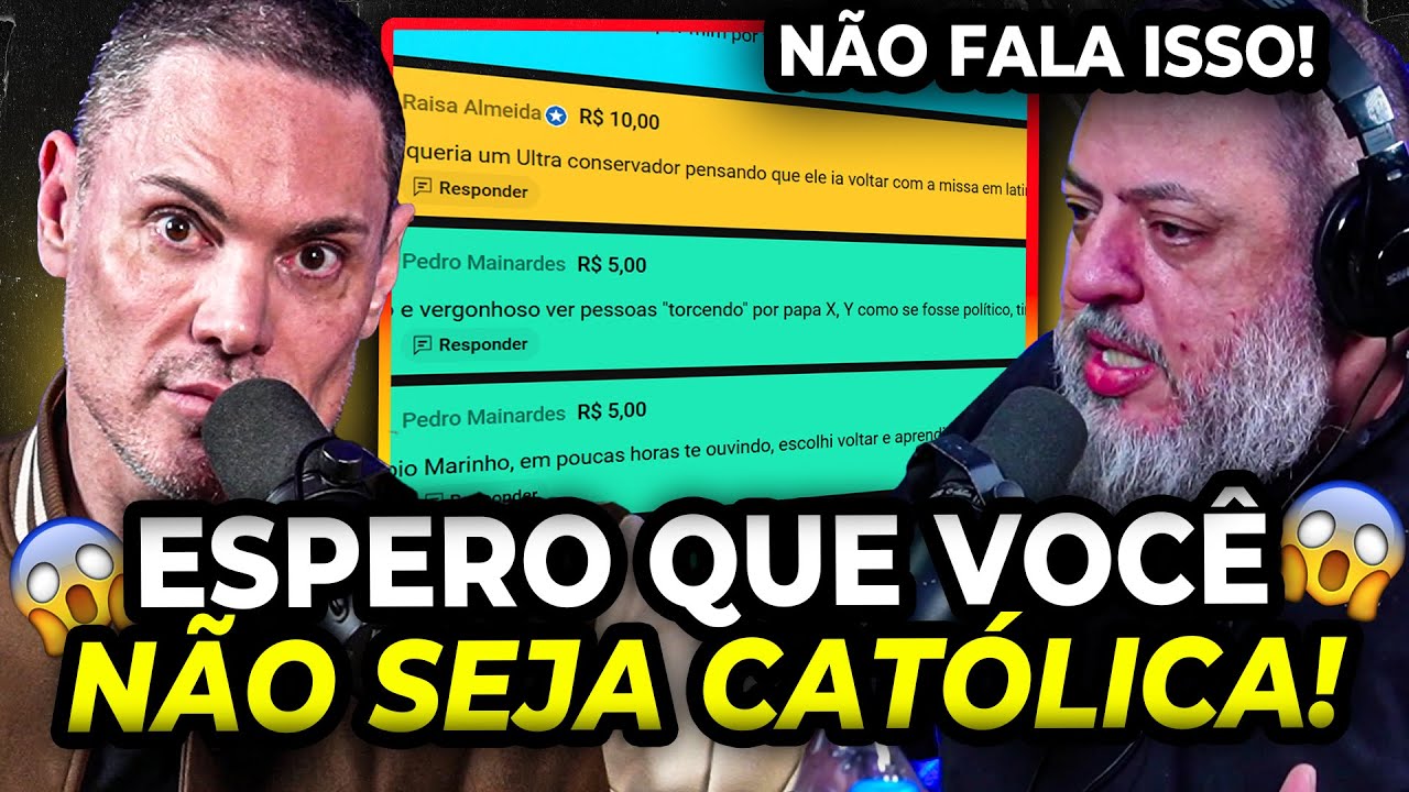 NINGUÉM ESCAPOU! PADRE FÁBIO MARINHO ENCARA O CHAT AO VIVO