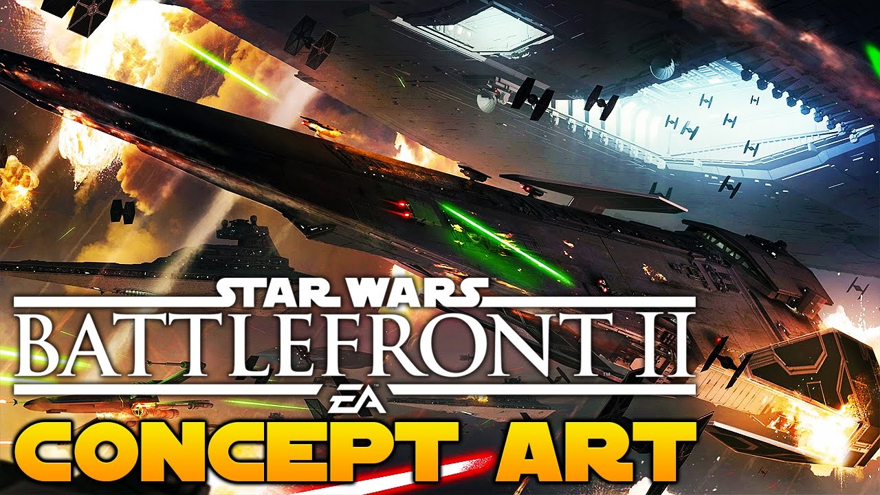 Star Wars Battlefront 2 Official Concept Art