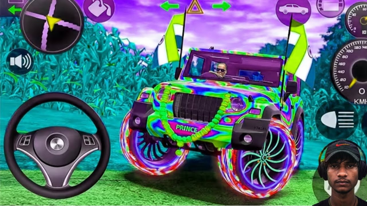 Modified Mahindra Thar Games:Indian Thar Red (Gadi Wala Games) Car Game Android Game Part,7#Games