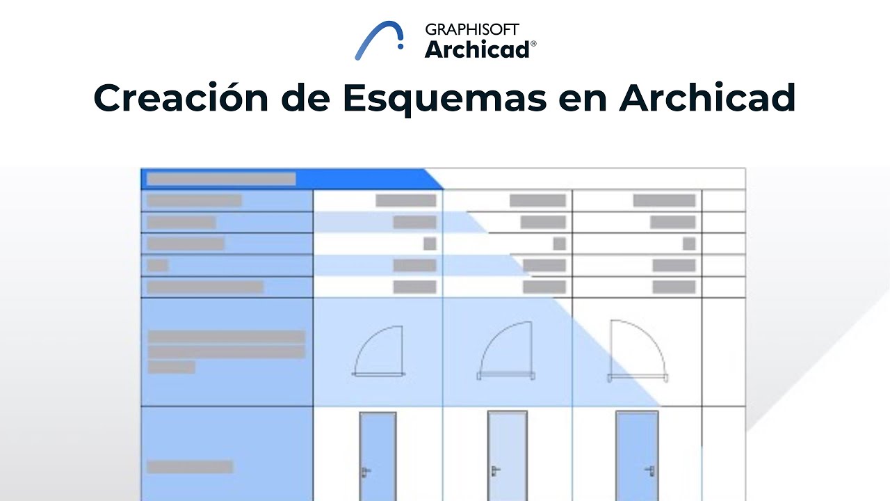 Todo sobre Esquemas en Archicad | Tutorial