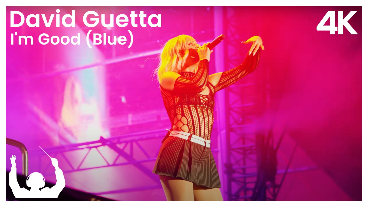 SYNTHONY - David Guetta 'I'm Good (Blue)' [Live at The Auckland Domain 2024] | ProShot 4K