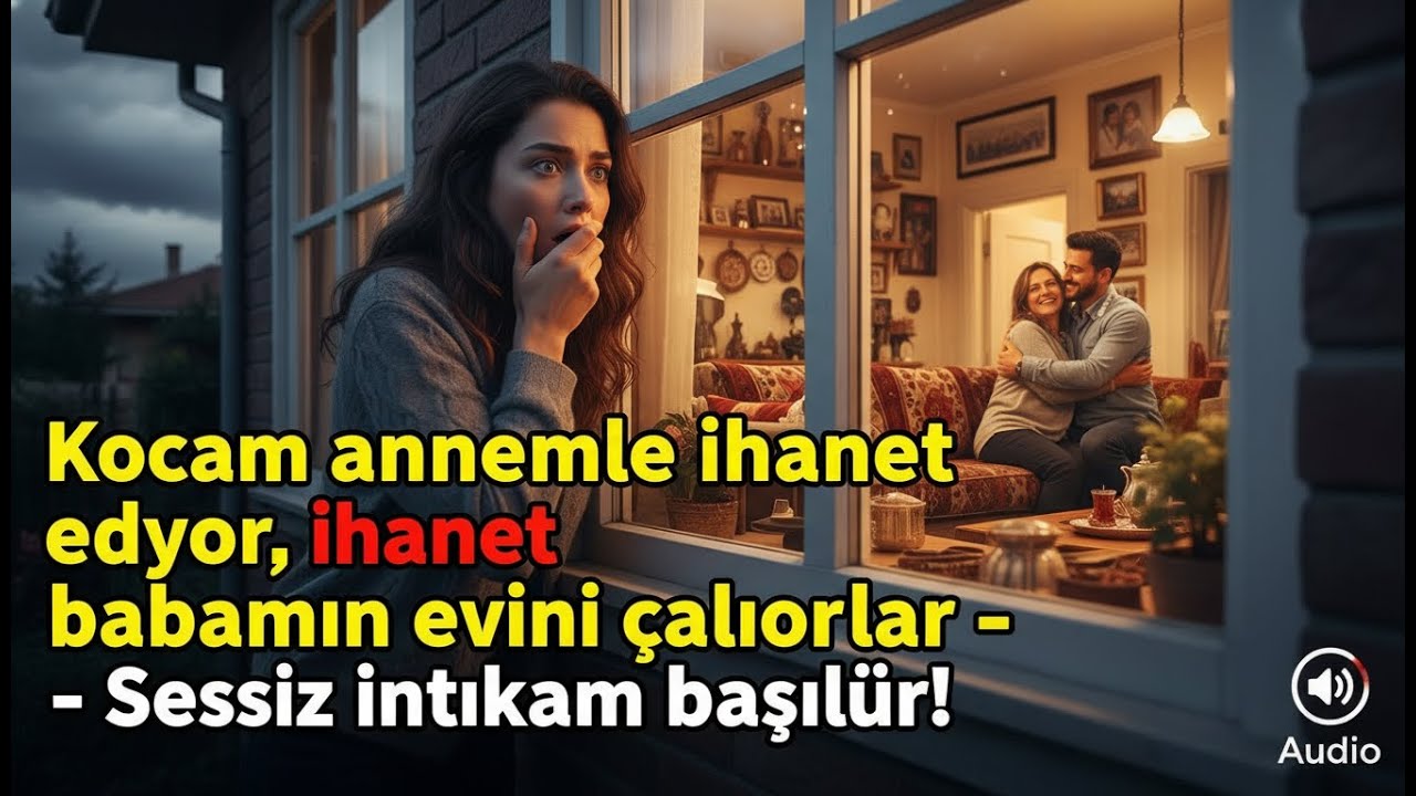 Kocam annemle gizli aşk yaşıyor ve babamın mirası evi dolandırarak ellerinden alıyor