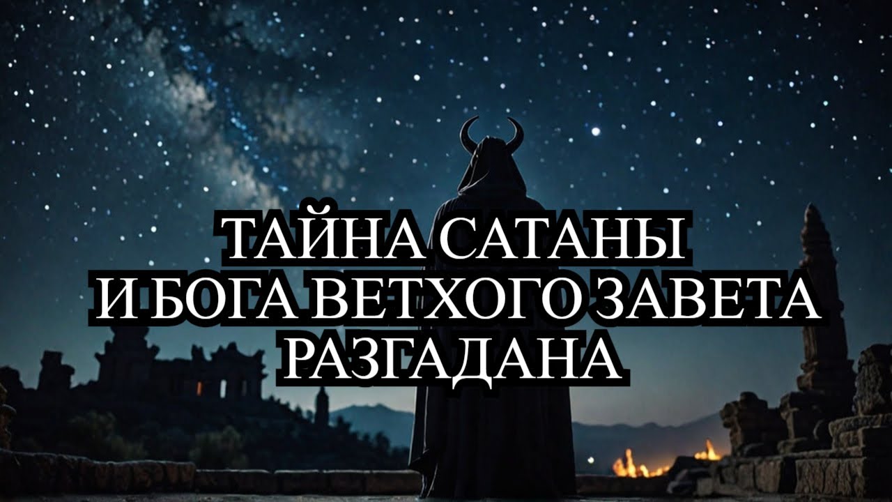 Бог и сатана в Ветхом Завете. Многие христиане не знают этого