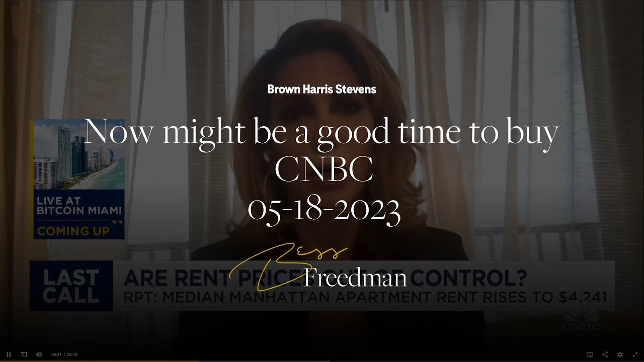 Now might be a good time to buy due to rising rent prices, CNBC - 5/8/2023