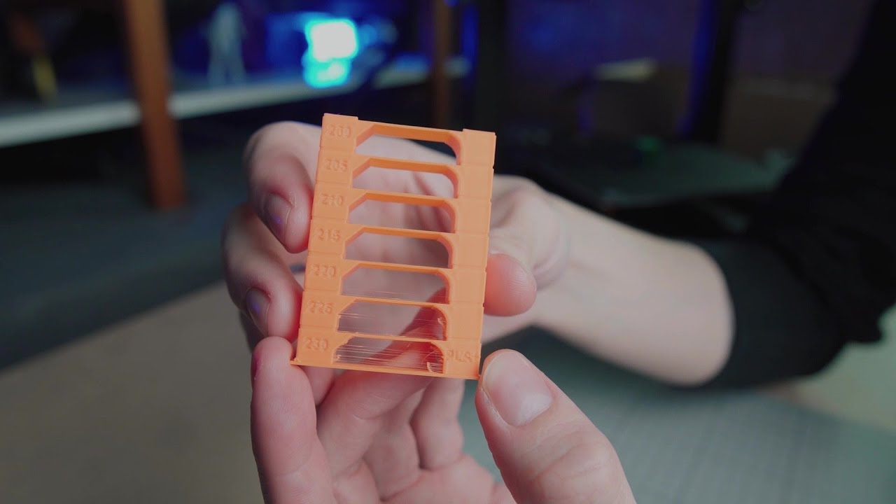 Calibrando a temperatura ideal de impressão 3D