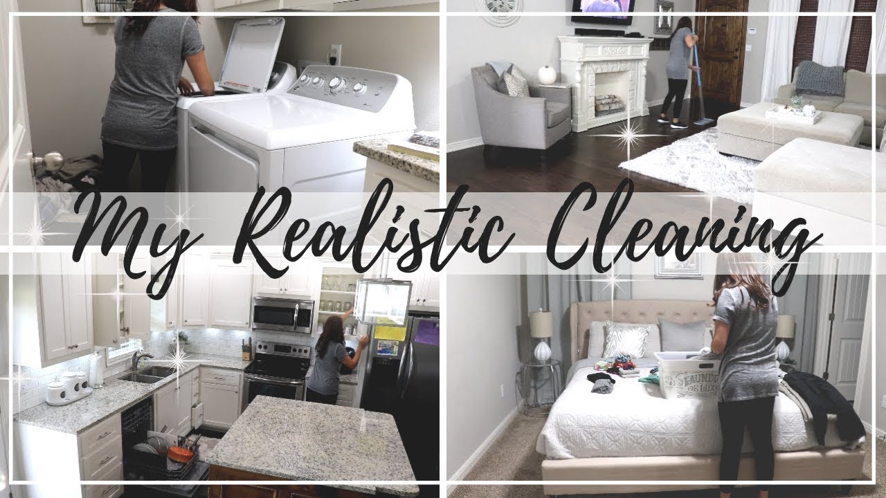 REALISTIC CLEANING  | MY EVERYDAY CLEANING ROUTINE | CLEAN WITH ME