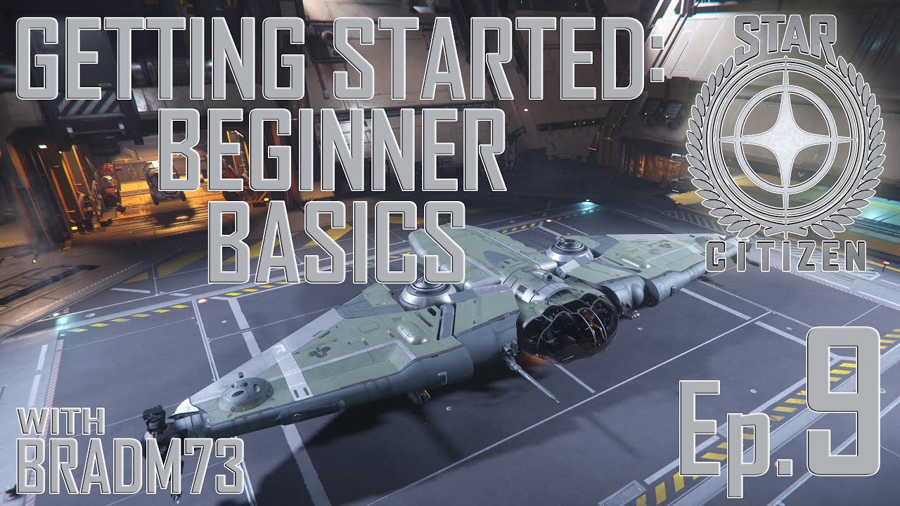 Let's Play STAR CITIZEN!!  Beginner Basics - Episode 9 - The Reliant Tana, and sound issues...
