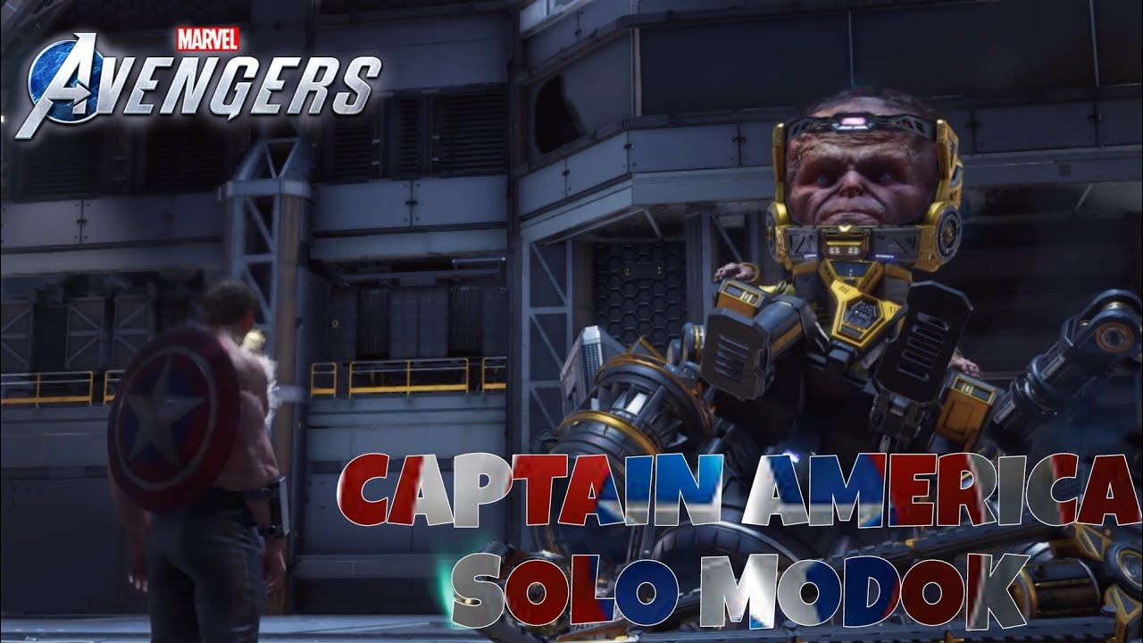 Captain America Solo, Modok Cloning Lab - With Build | Marvel's Avengers