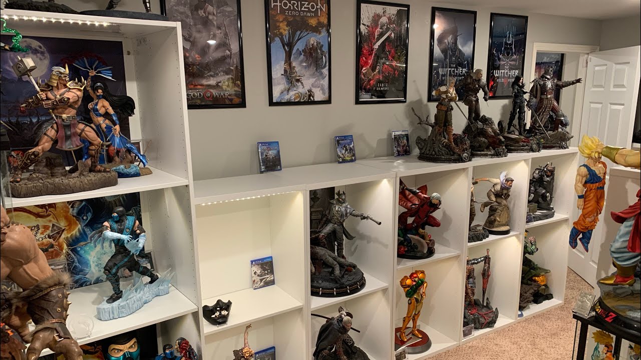 Huge Statue Display Update the Video Game Room