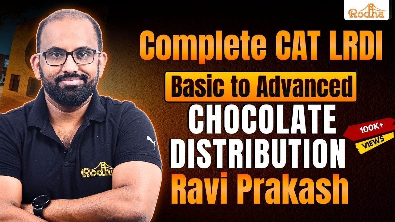 Maximization & Minimization  - 1 I Chocolate distribution Concept | LRDI | CAT
