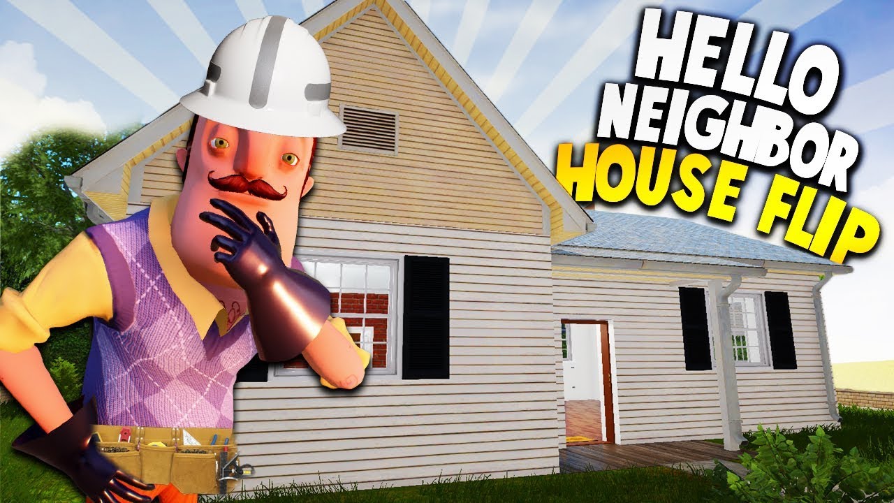 ПЕРЕВЕРНЁМ НАШ ДОМ «ПРИВЕТ, СОСЕД!» | Бета-версия House Flippers