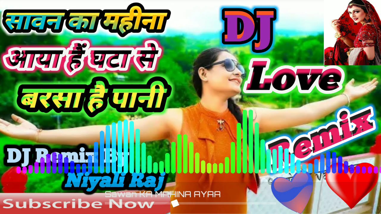 Sawan ka Mahina Aaya Hai Ghata Se Barsa Hai Pani Ve Mahiya _DJ Hard Bass Dholki Mix By Niyali Raj