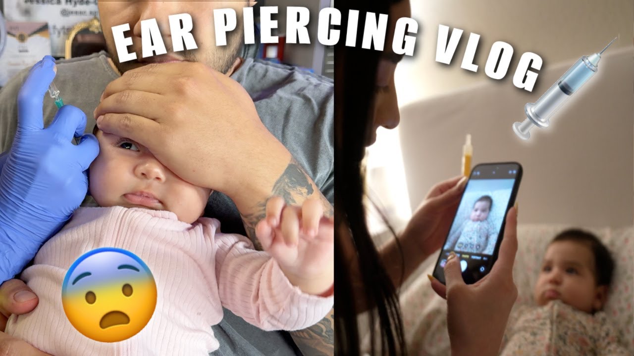PIERCING OUR BABYGIRL'S EARS! 😰
