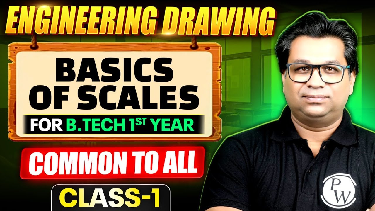 Engineering Drawings | Basics Of Scale | Engineering Graphics For Semester Exams