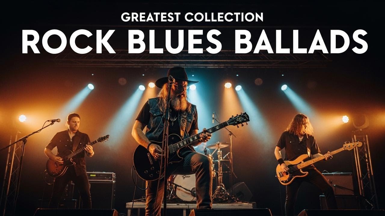 Golden Rock Blues Era Inspired by Muddy Waters, Hendrix and Clapton vol63