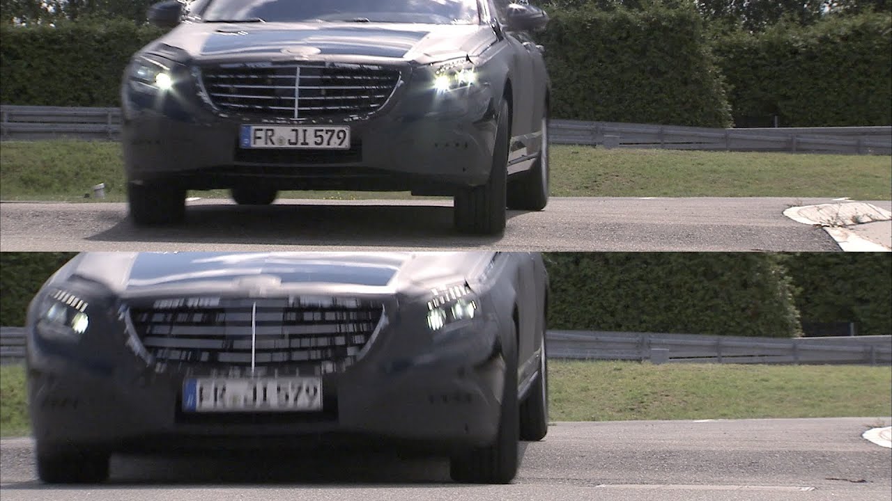 Mercedes S-Class (2014) Magic Body Control DEMO