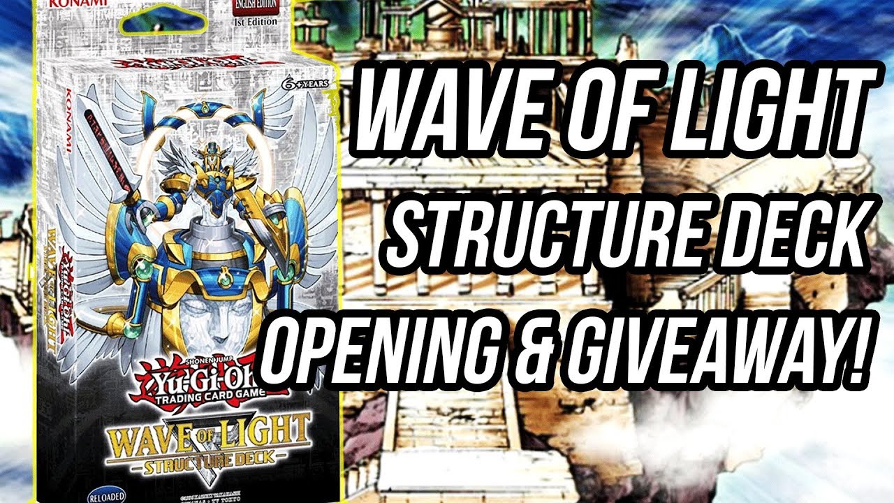 Yu-Gi-Oh! Wave of Light Counter Fairy Structure Deck Opening & Review!