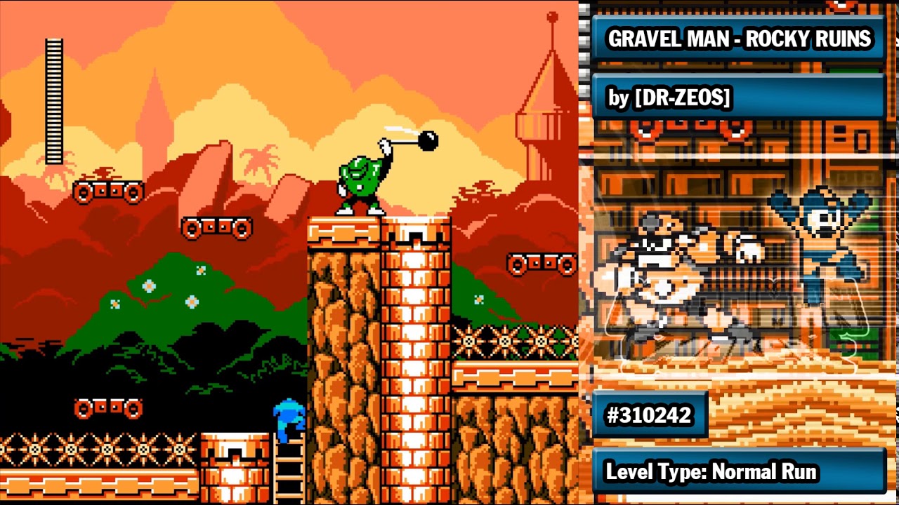 Megaman Maker: Gravel Man - Rocky Ruins (ID: 310242)
