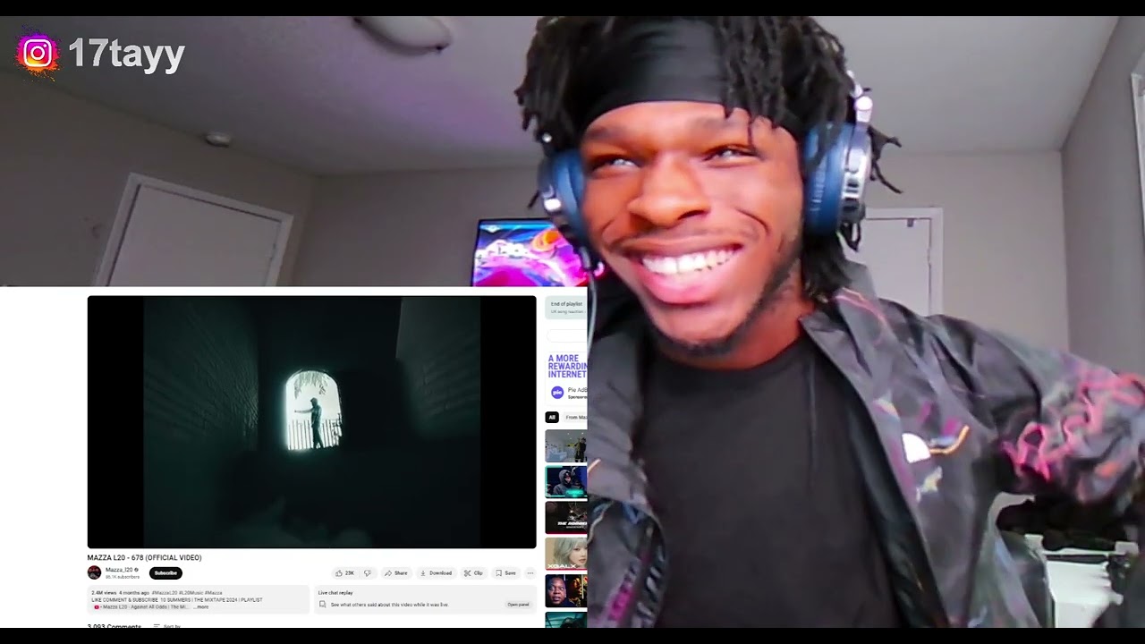 MAZZA L20 - 678 (OFFICIAL VIDEO) REACTION