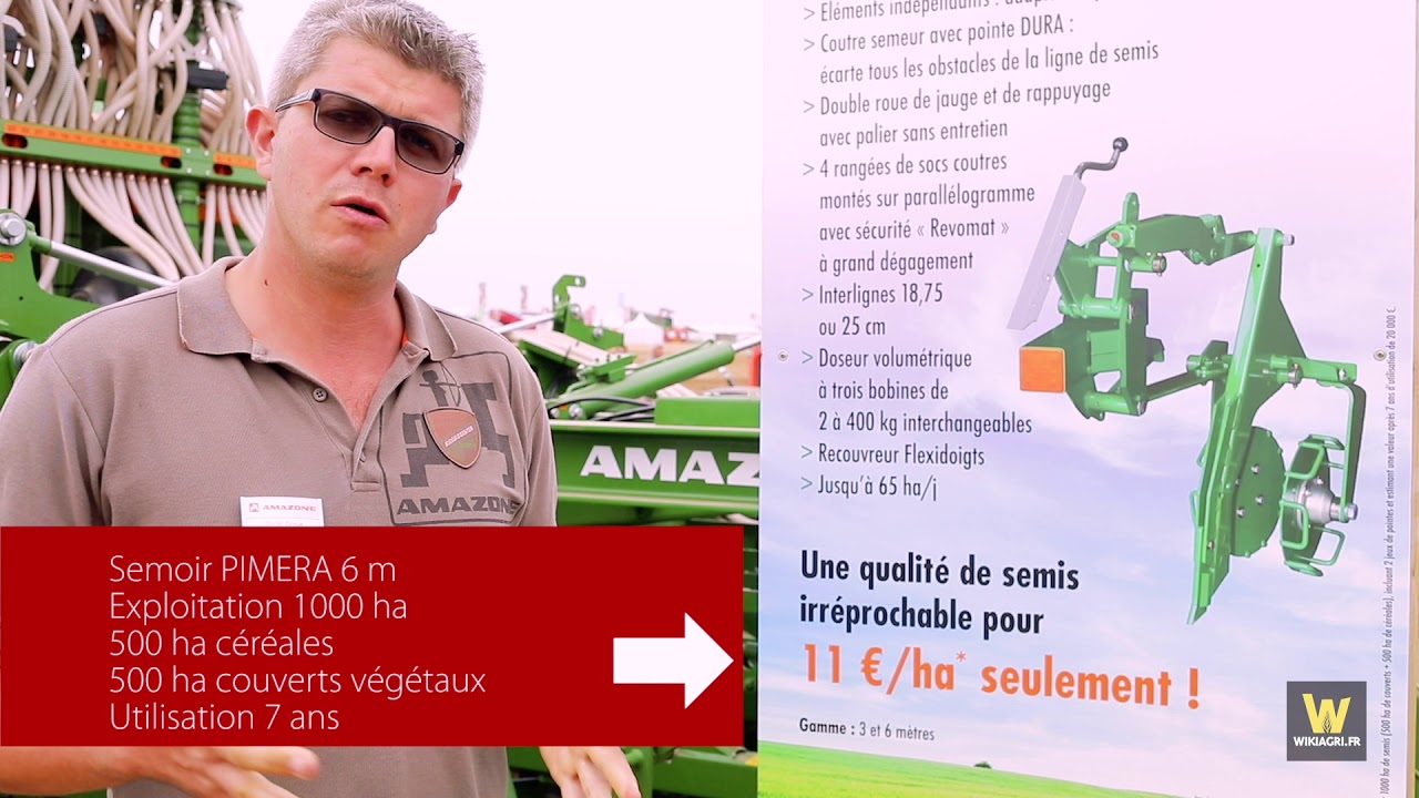 Semoir Primera par Amazone - InnovAgri 2018