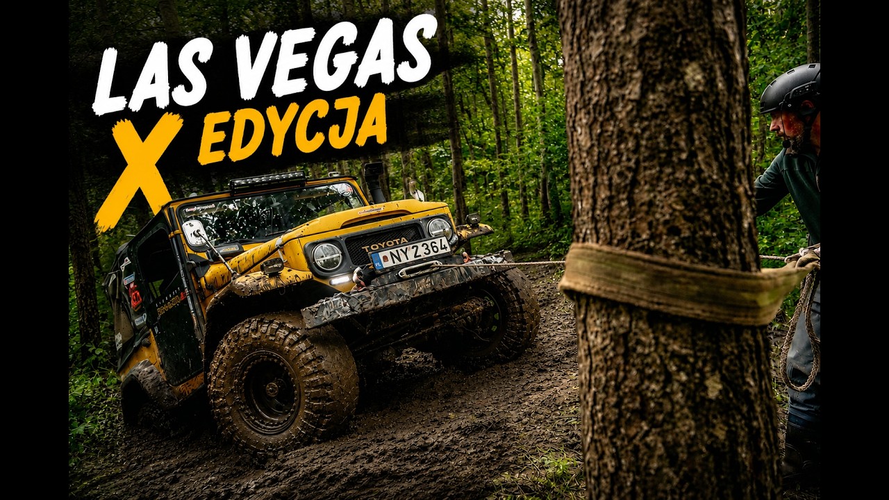 LAS VEGAS 4x4 OFF ROAD w starym stylu z ciekawymi pojazdami na starcie