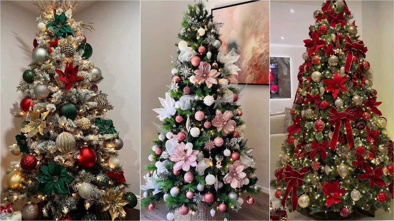 🎄 IDEAS DE ÁRBOLES DE NAVIDAD 🎄 COMO DECORAR TU ÁRBOL TENDENCIA 2025🎄