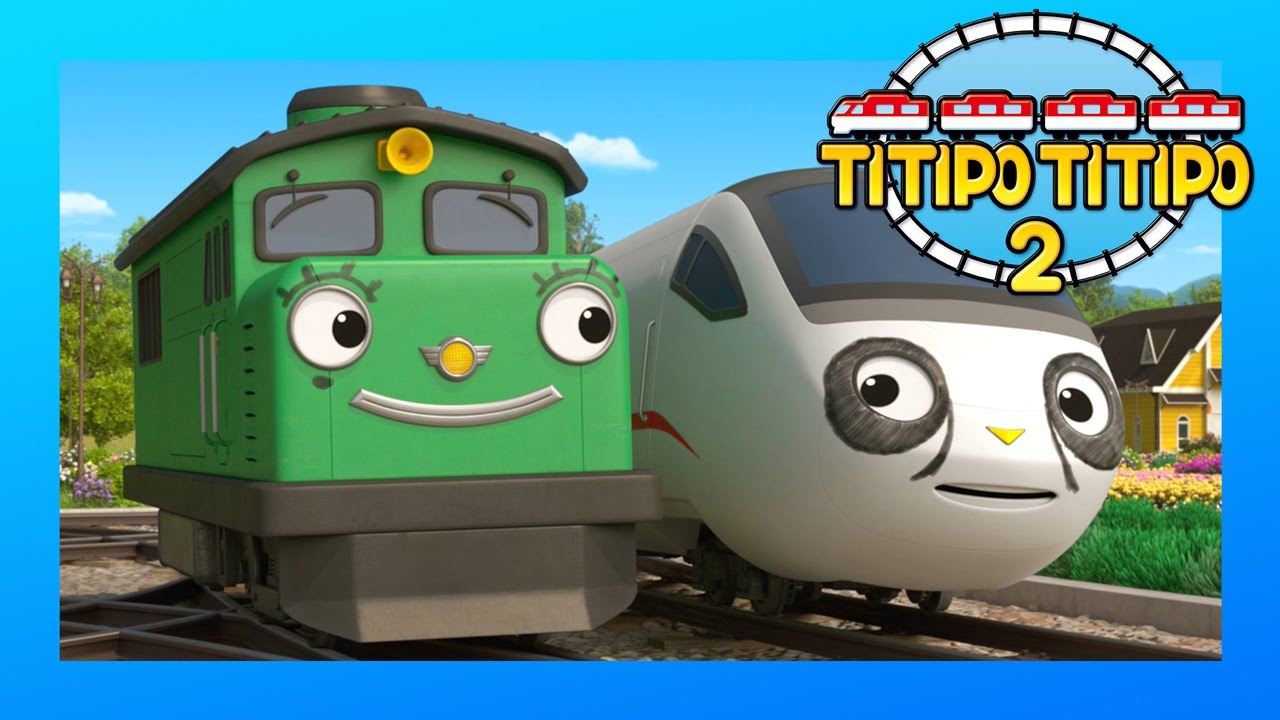 TITIPO S2 Compilation 21-26 l Train Cartoons For Kids | Titipo the Little Train l TITIPO TITIPO 2