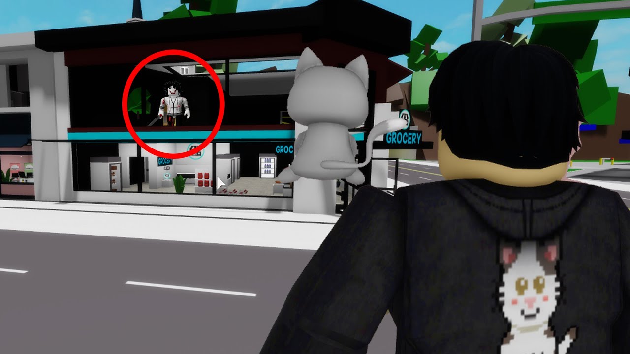 I Found JEFF THE KILLER's SECRET BASE in Roblox BrookHaven 🏡RP