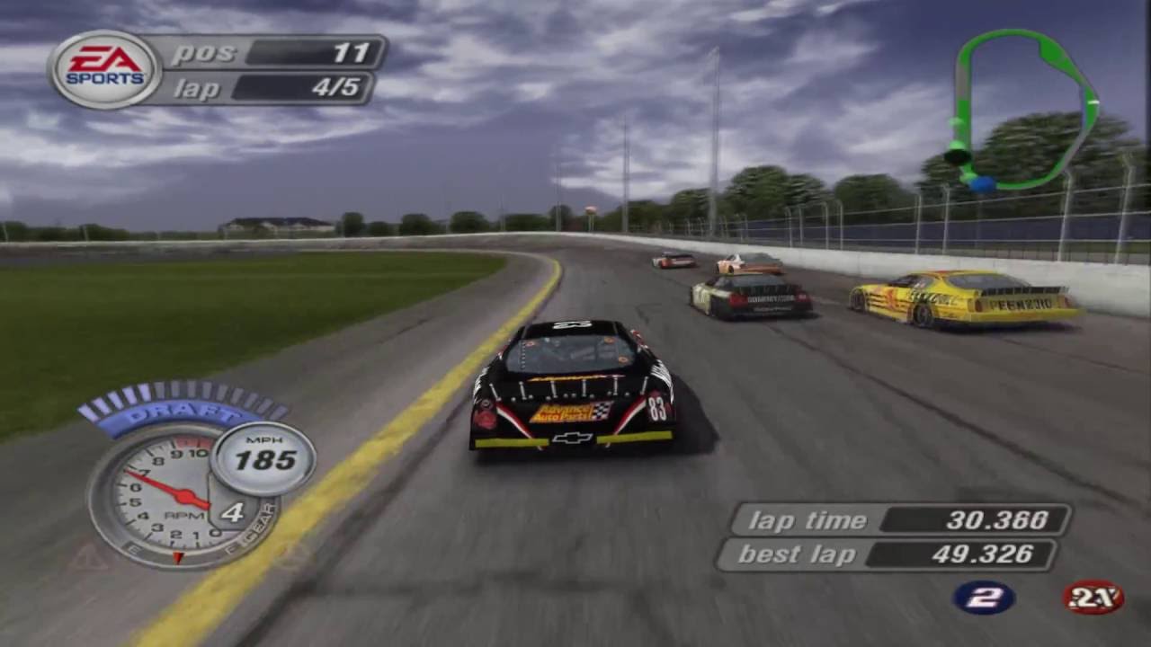 NASCAR Thunder 2004 Career Mode Play-Through (PART 1)
