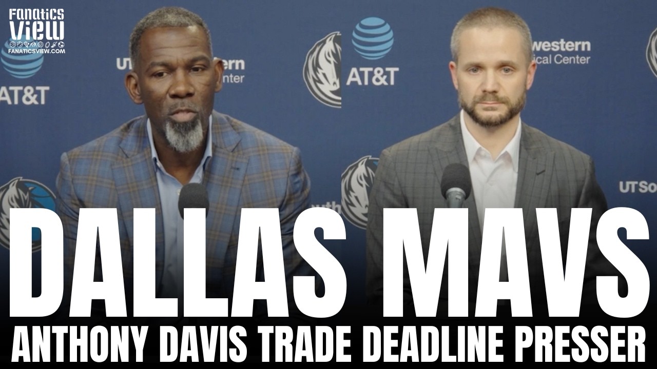 Michael Finley & Dallas Mavericks Break Down Trading Anthony Davis, Building Around Cooper Flagg
