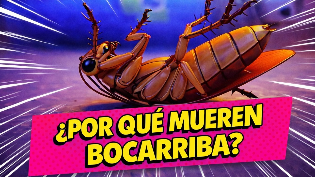 ¿Por Qué Las Cucarachas Mueren Boca Arriba? | Animales con Superpoderes