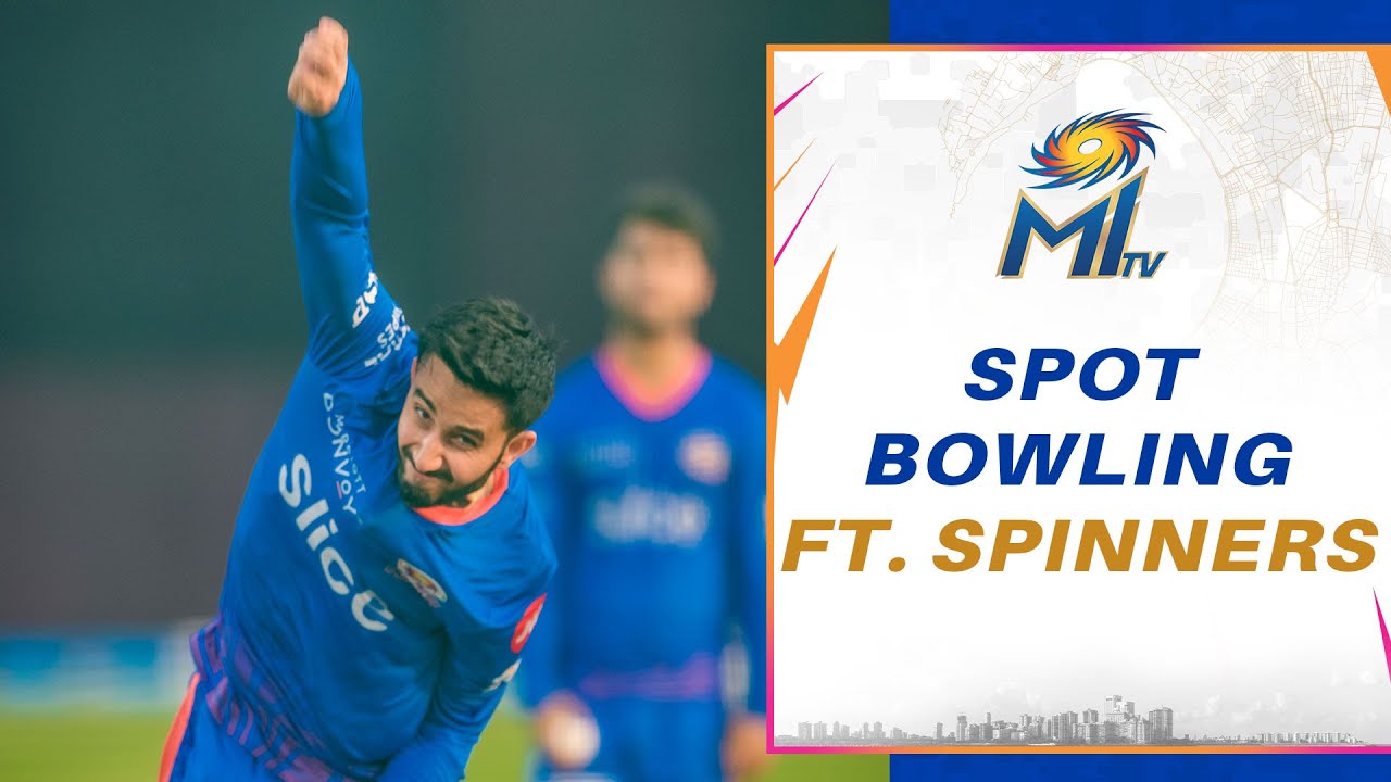 Spot bowling with Shane Bond | Mumbai Indians