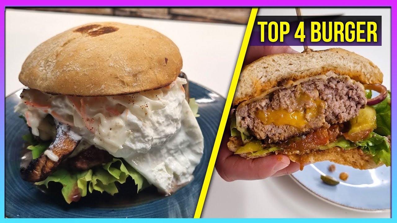 4 niesamowicie pyszne przepisy na burgery do samodzielnego wykonania