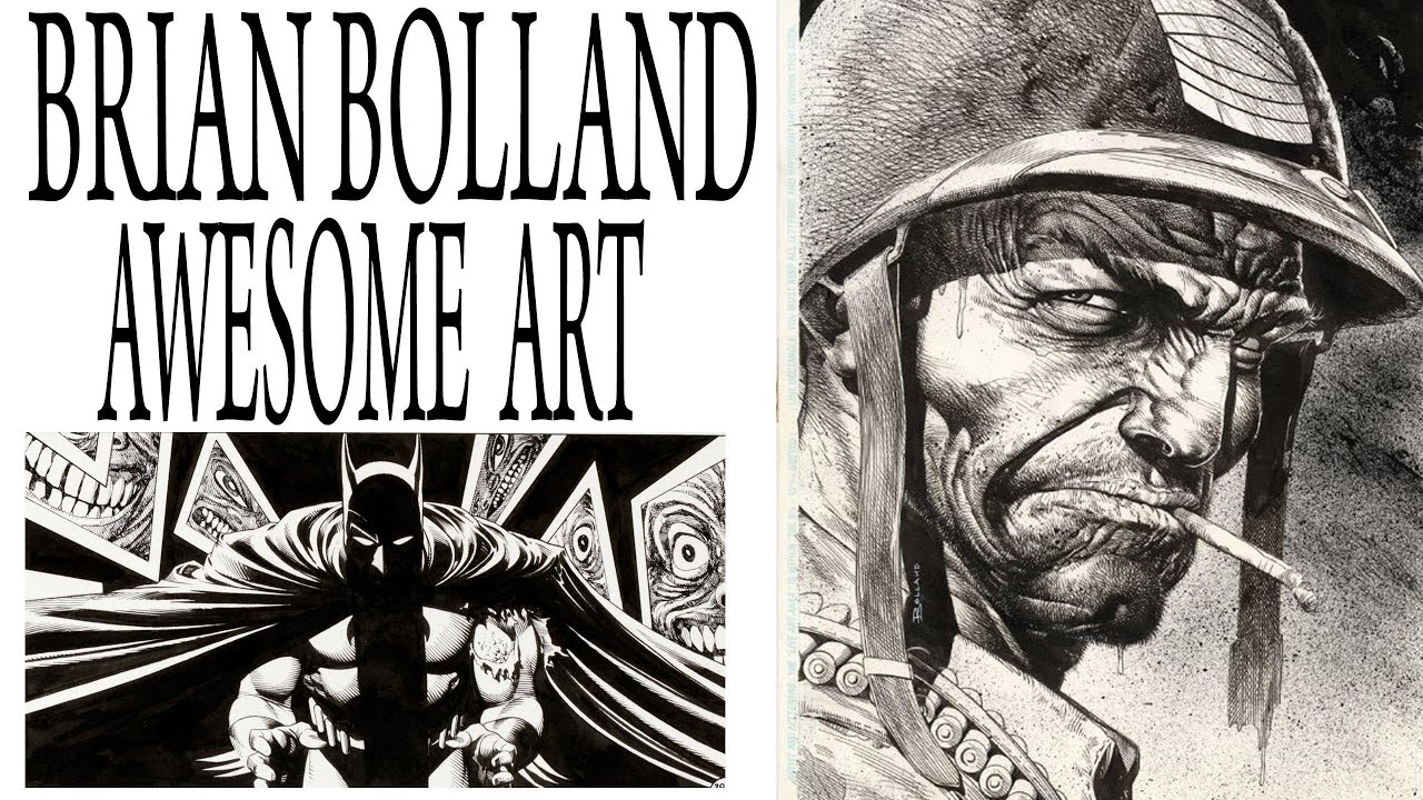 Brian Bolland (just a fun casual video and catch up!)