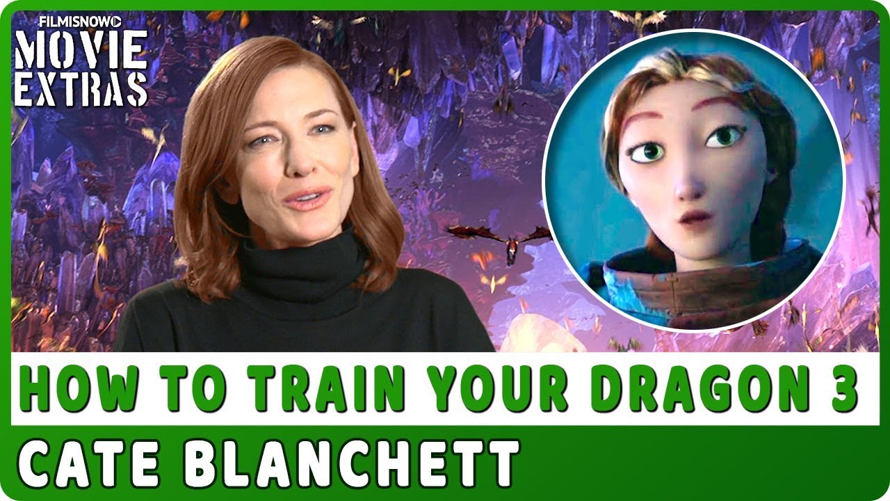 HOW TO TRAIN YOUR DRAGON: THE HIDDEN WORLD | On-Studio Interview with Cate Blanchett 