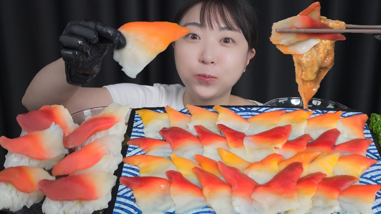 씹을수록 달아지는 대합조개 & 해삼내장 물회😋Mukbang eating show