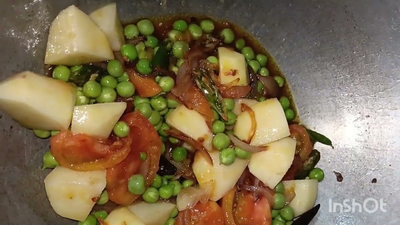 Aaloo matar palak ki sabji 🤤 bnaye majedar chatpata || shaag || 