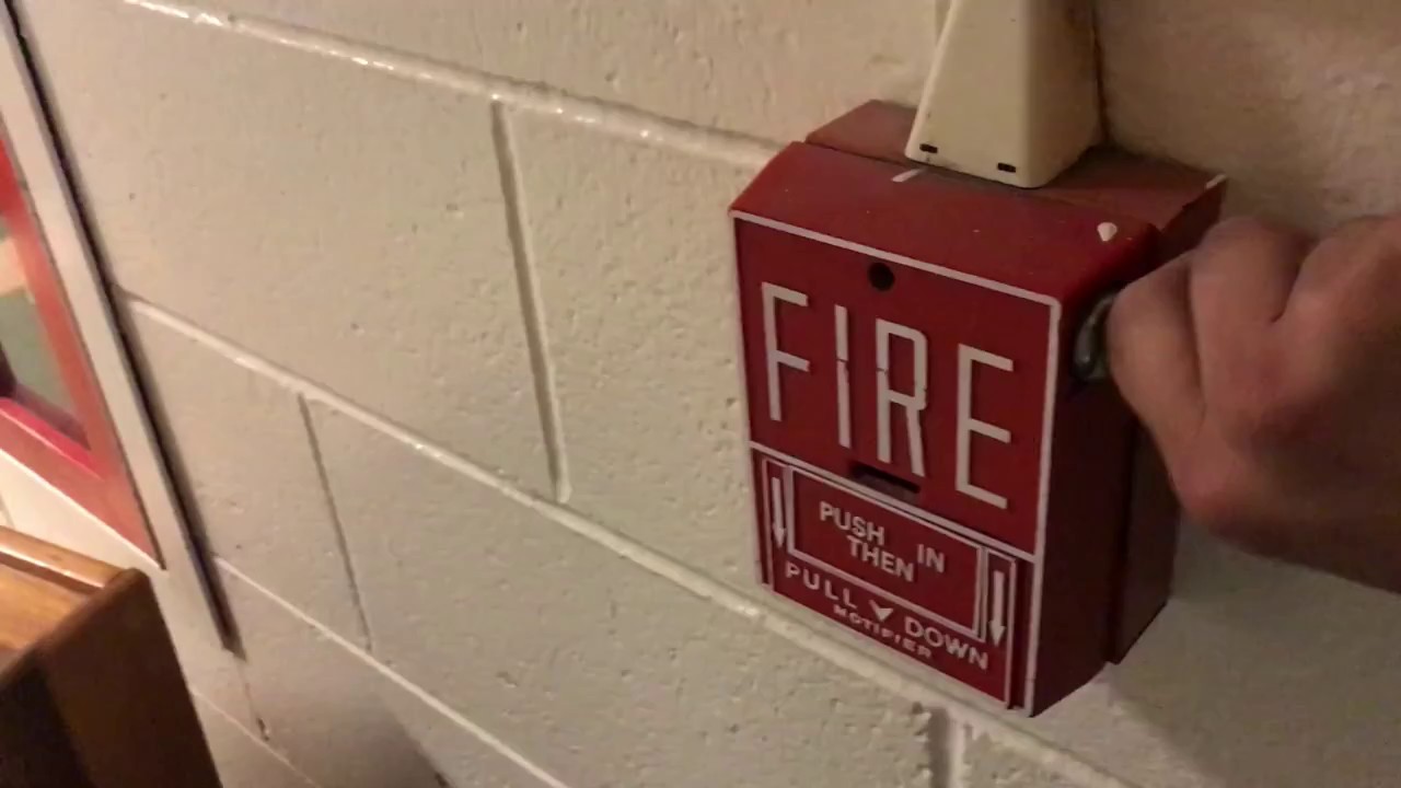 Field Work - Middle School Fire Alarm Test