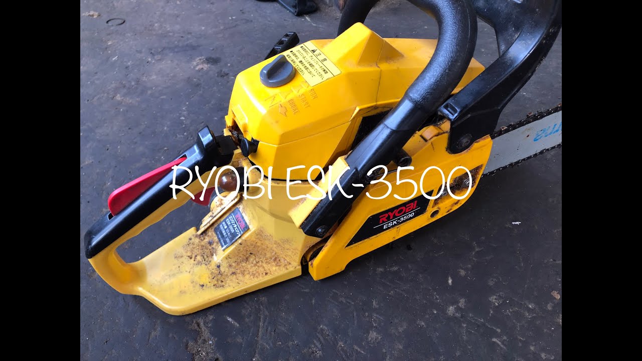 RYOBI 修理動画　キャブレター調整　リョービ　ESK−3500