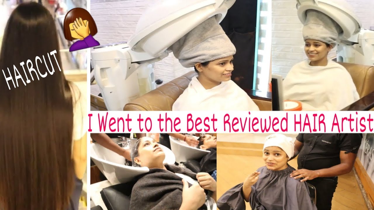 I Went to the Best Reviewed Hair Artists in India|HairCut कराने गई और देखो क्या हुआ🤦‍♀️Be Natural