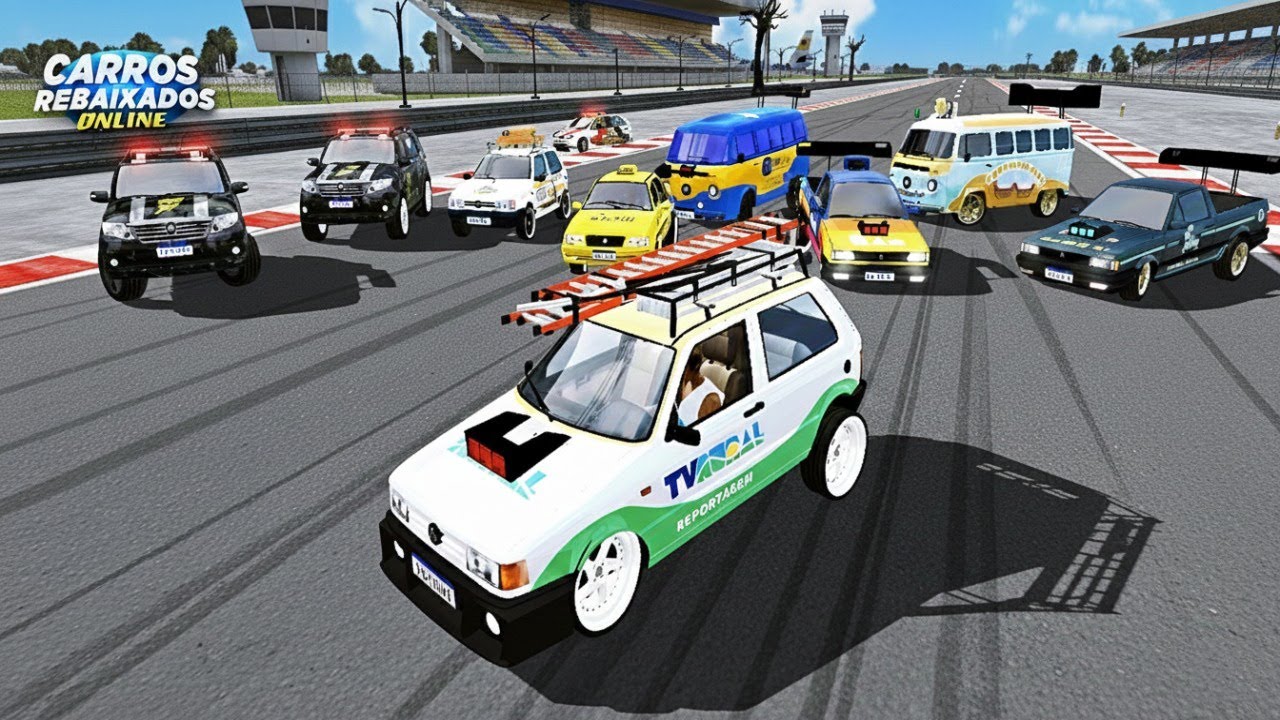 CARROS REBAIXADOS ONLINE | FUI DE UNO DE FIRMA NA CORRIDA DOS CARROS DE TRABALHO E CHEGOU VT !