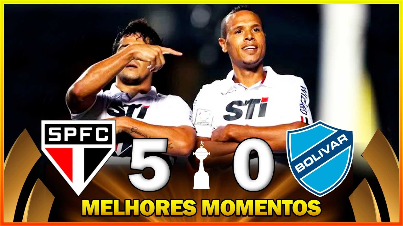 SÃO PAULO 5 x 0 BOLÍVAR ● MELHORES MOMENTOS ● LIBERTADORES 2013 ● FASE PRELIMINAR ● JOGO DE IDA