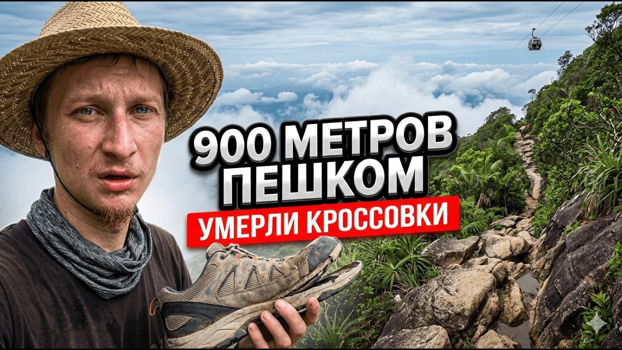 Велопутешествие: ВОСХОЖДЕНИЕ НА ВУЛКАН БАДЕН 🌋 Сэкономил 2000₽ на подъёмнике и чуть не сорвался.