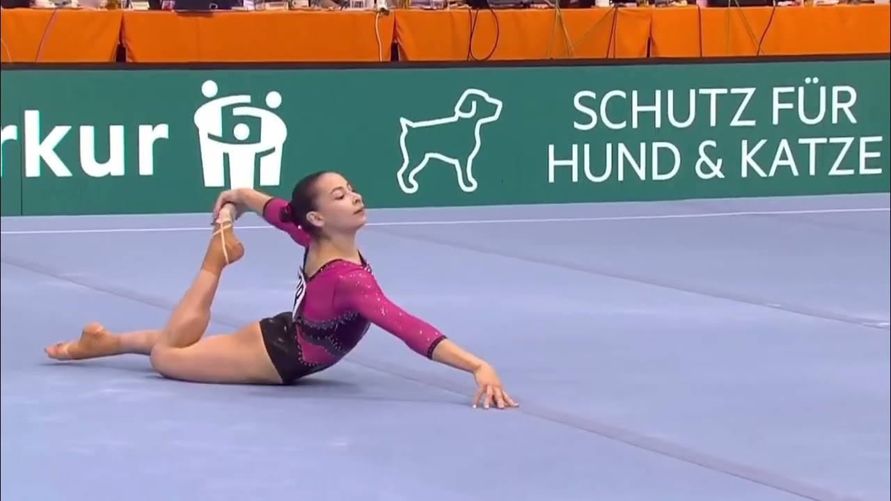 Anna Kalmykova of Russia takes the GOLD Medal🥇 on floor - Cottbus World Cup 2026