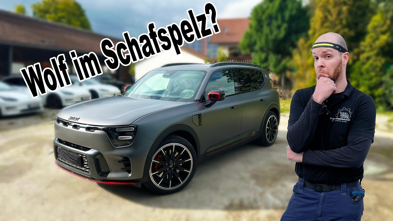 Smart mit 650 PS! Was kann der Smart #5 Brabus?