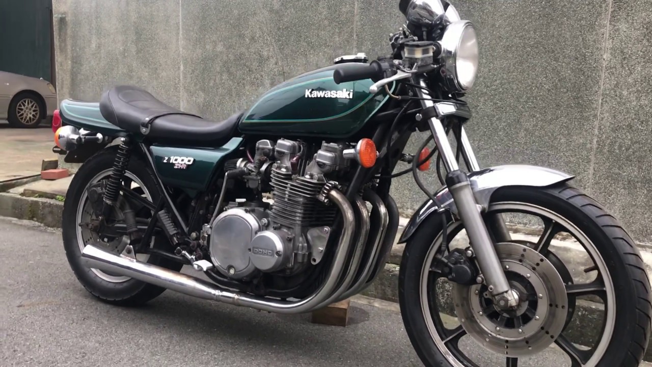 KZ1000LTD 始動動画