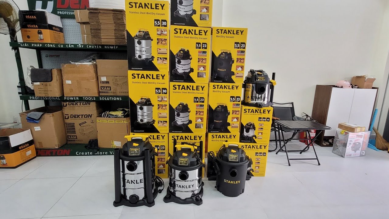 SALE MÁY HÚT BỤI CHÍNH HÃNG STANLEY